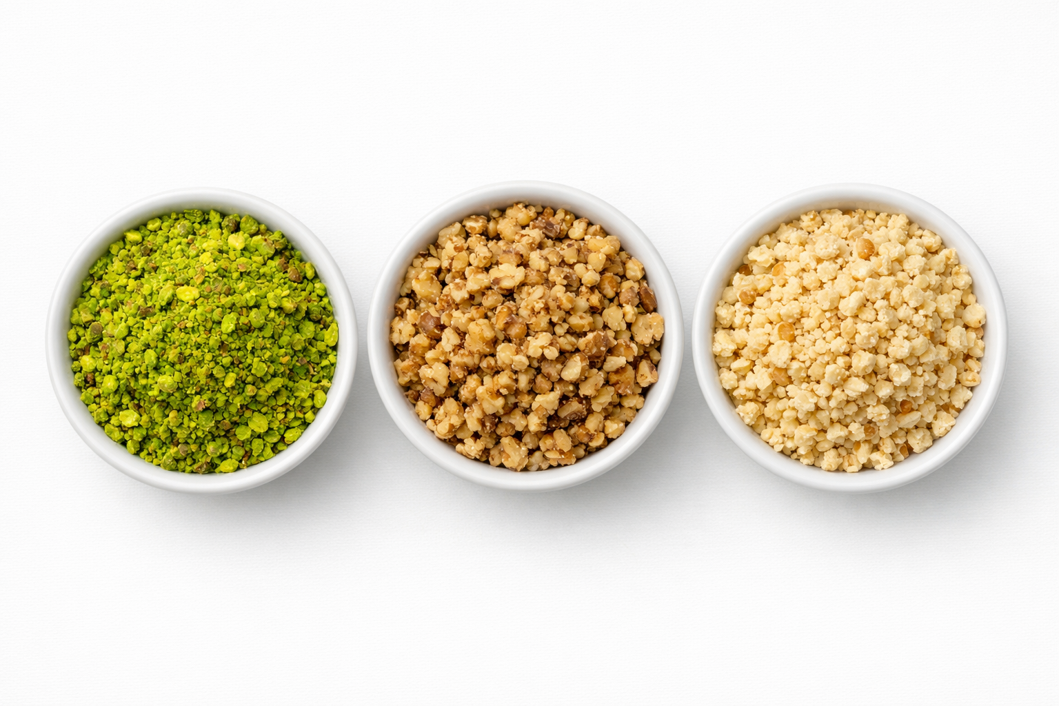 Antep fıstığı, ceviz ve fındık karşılaştırması